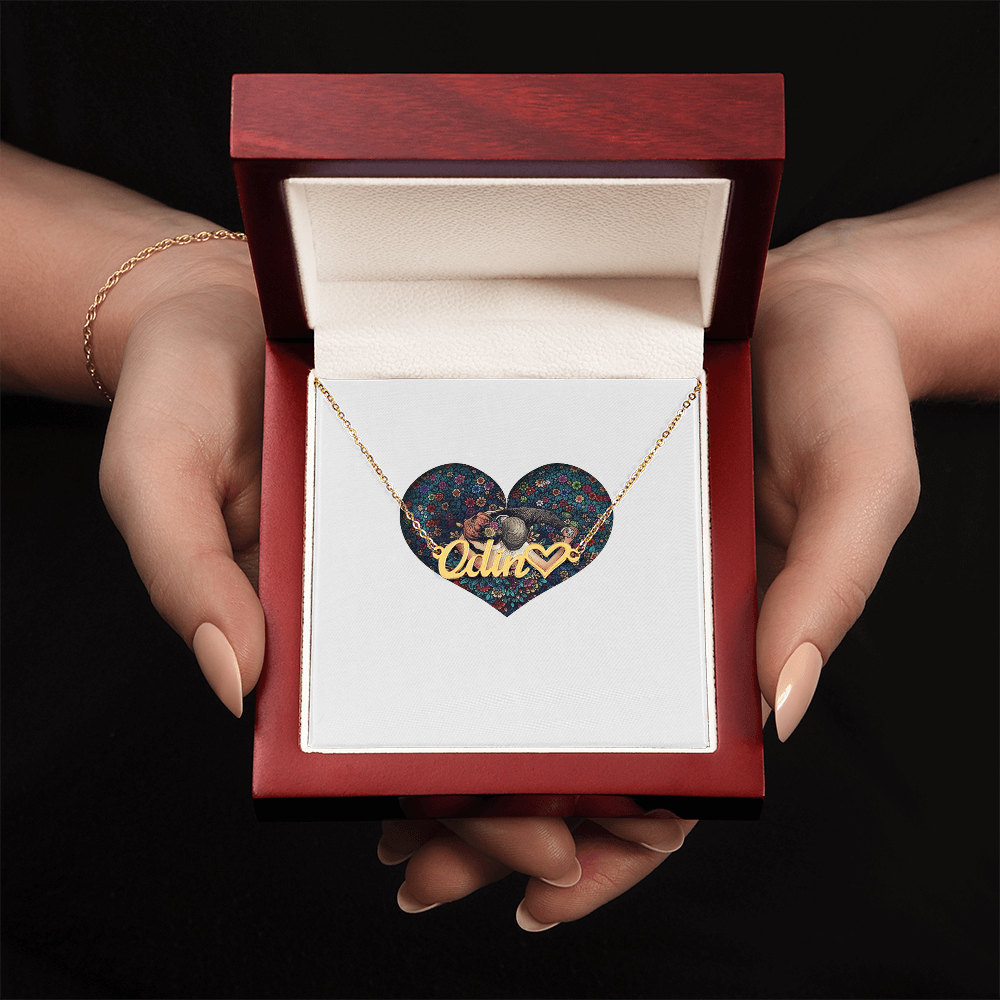 Collana Personalizzata con Nome e Cuore | Regalo Elegante su Misura