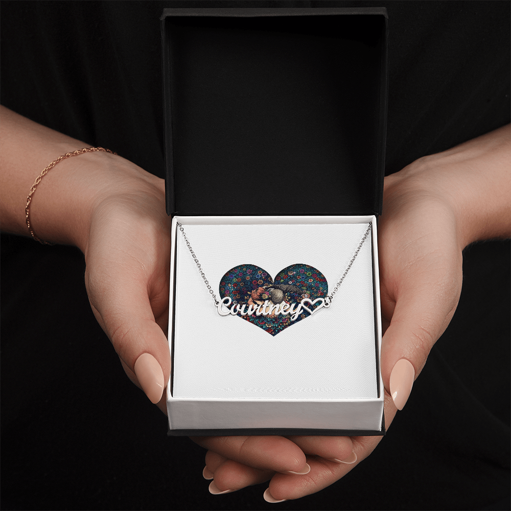 Collana Personalizzata con Nome e Cuore | Regalo Elegante su Misura