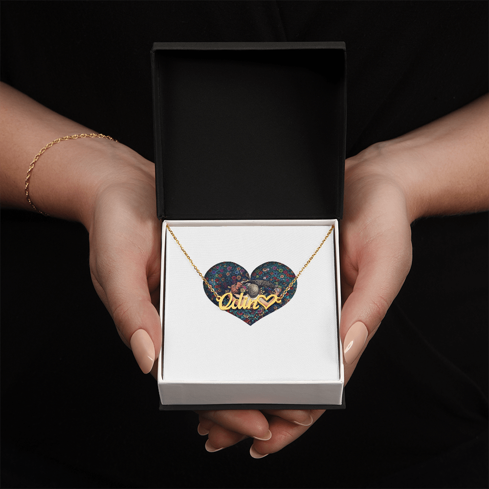 Collana Personalizzata con Nome e Cuore | Regalo Elegante su Misura