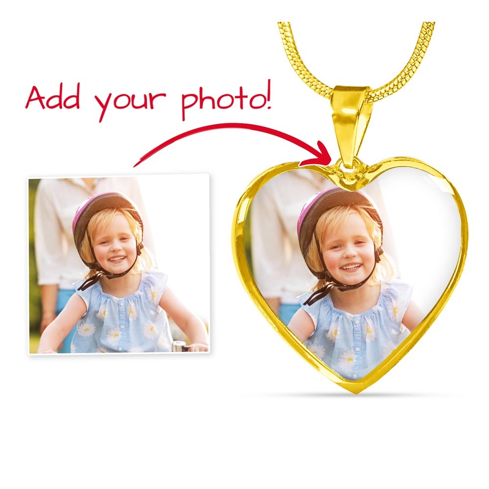 Collana con Ciondolo a Cuore Personalizzato - Incisione Nome & Data